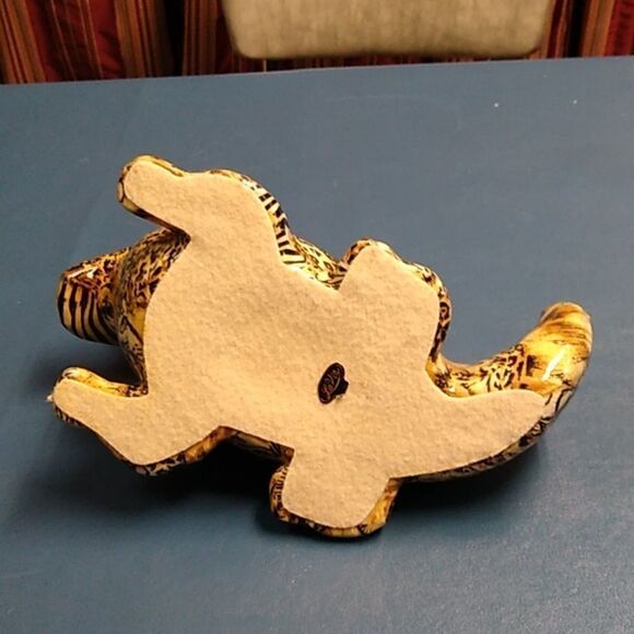 Vintage LaVie Jungle Safari Hand painted Hidden Safari Animals Gator - Picture 7 of 8